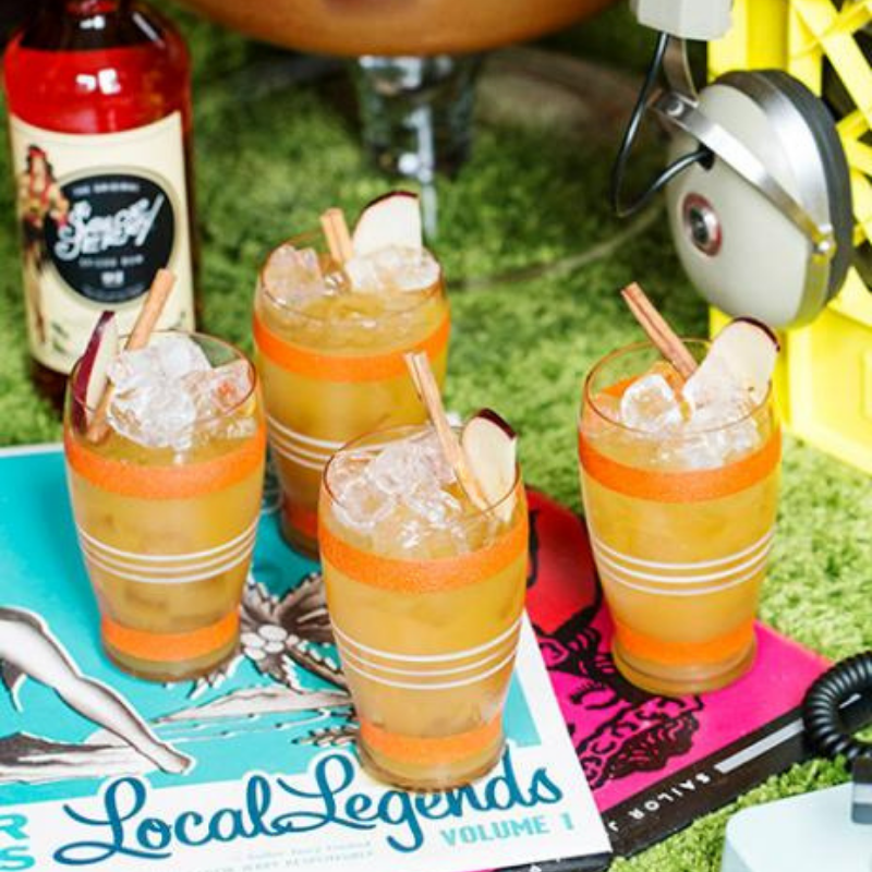 Rum Sailor Jerry Spiked Apple Cider Rum Punch