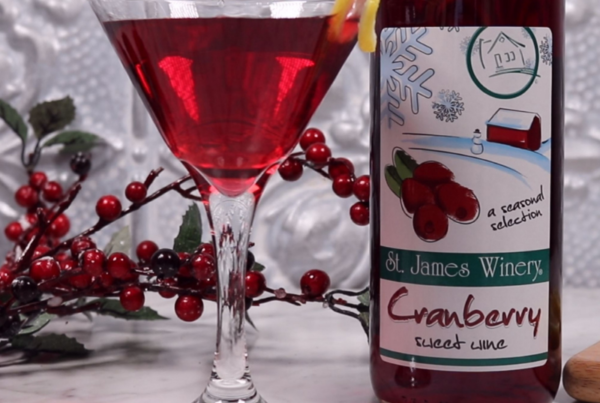 Wine St James Cranberry Crantini